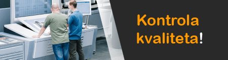 Kontrola kvaliteta štampe - Offset mašine i proizvodni pogon FERAL Sarajevo