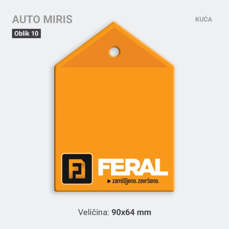 Auto miris kuca narandzasta 10