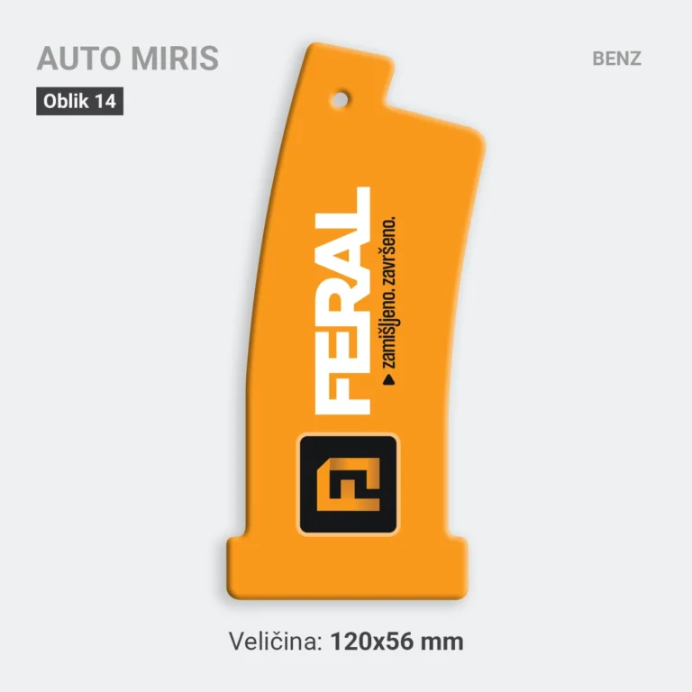 Auto miris benz narandzasti 14