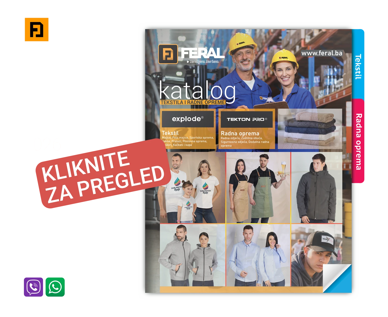 Katalog radne odjeće za firme u BiH